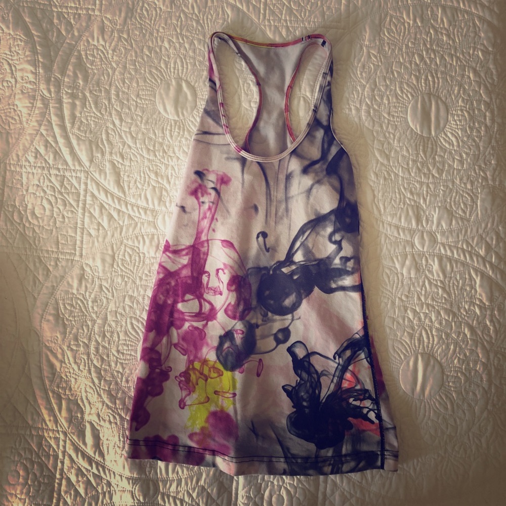 Lululemon multicolor cool racerback tank